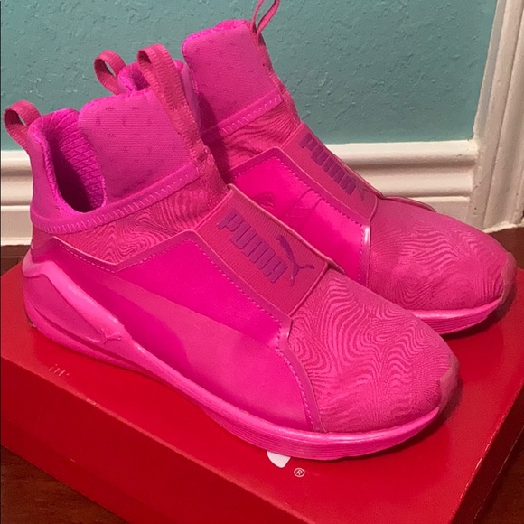 hot pink puma fierce